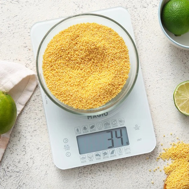 Ваги вага для кухні MAGIO, Кухонні ваги міні, Точні електронні ваги для товарів кулінара KZ-26 Львів - фото 13