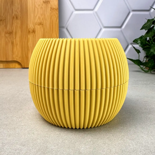 Вазон Mergan Saksi 0,35л жовтий ELIF Житомир - изображение 4