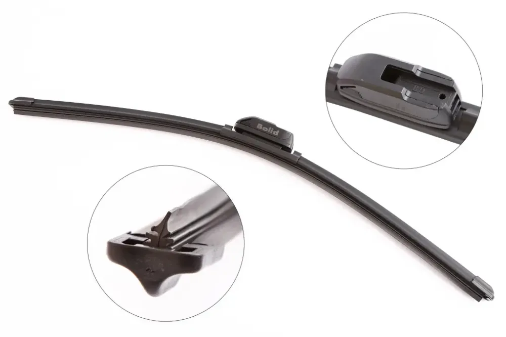 Щетка стеклоочистителя бескаркасная 50 см (20) Bolid Ultra (11 адаптеров) Винница - изображение 1