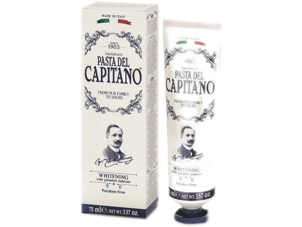 Зубная паста 75мл отбеливающая 1905 ТМ Pasta del Capitano Киев - изображение 1