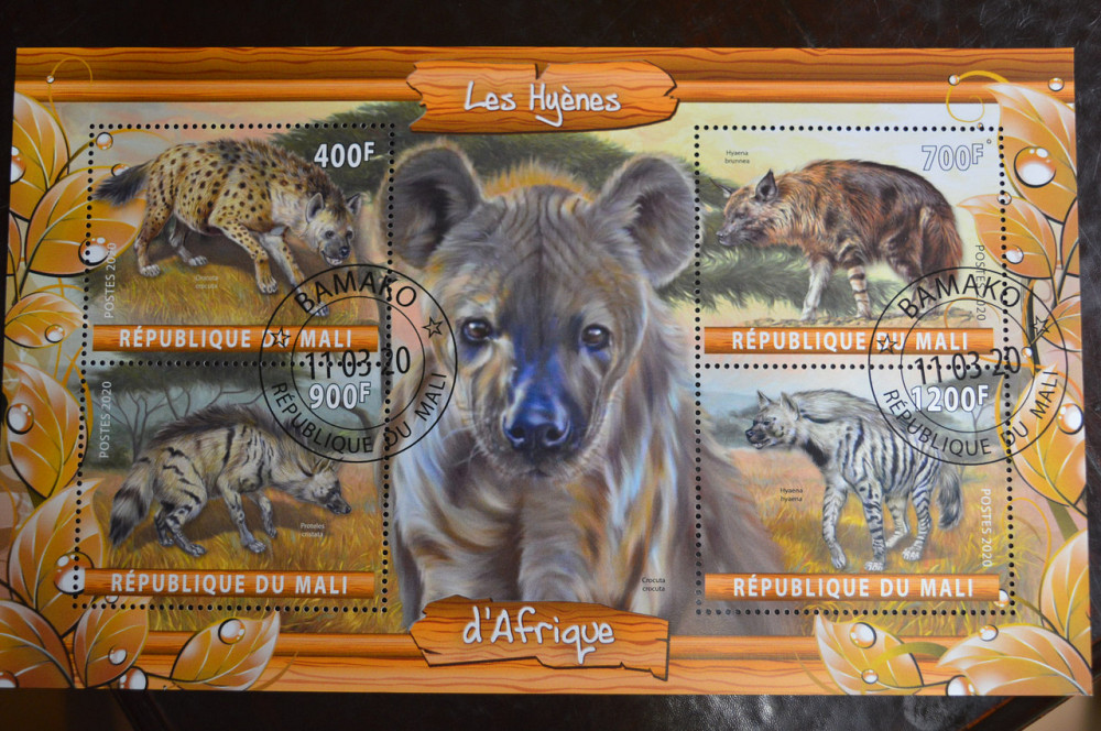 Мали. Марки. Фауна. Блок. 2020 год (В-2) Полтава - изображение 1