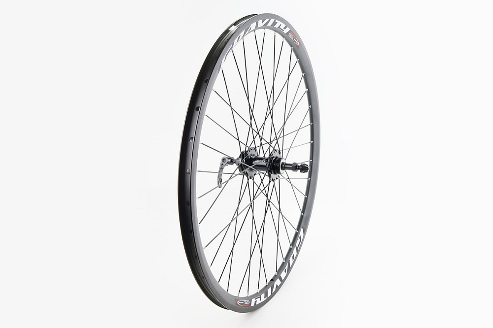 Колесо 27,5" заднє Disk-brake, обід "крапля" та втулка 14Gx36H алюмінієві NECO MS31R, під вільнобіг, кріпл. ексцентрик, "GRAVITY&q Київ - фото 1