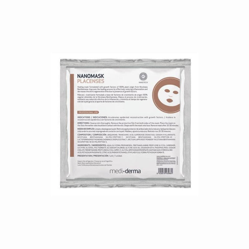 Биоцеллюлозная маска Medi+derma NANOMASK Placenses, 1 шт Днепр - изображение 1