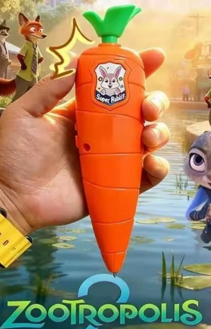 Ручка диктофон морквинка, морква (Джуді, Зоотрополіс, Зверополіс) Харків - фото 5