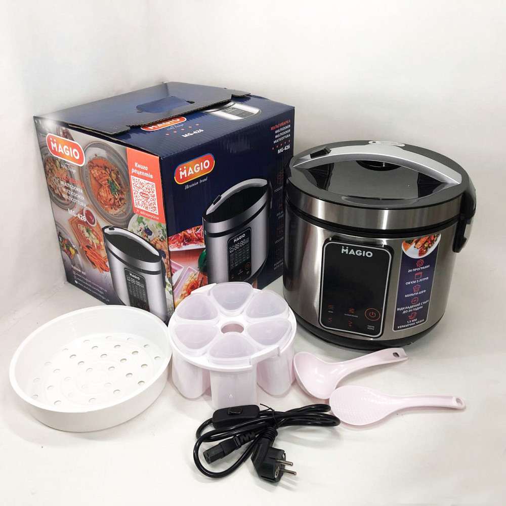 Мультиварка с поддержкой температурного режима, Многофункциональная мультиварка 5л DI-91 Львов - изображение 6