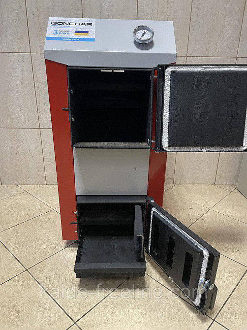 Котел твердопаливний Гончар (Gonchar) 14 кВт Харків - фото 2