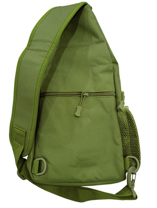 Сумка тактична плечова 40х20 см оливкова Київ - фото 3