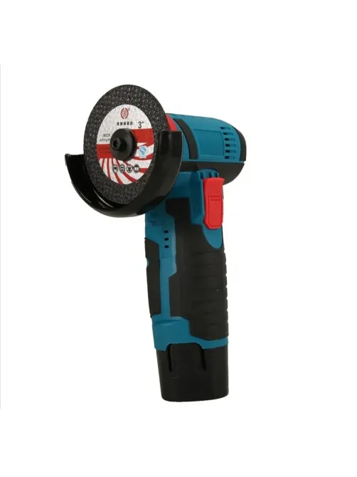 Акумуляторна болгарка KRAFFTEC 12V 2 АКБ в кейсі, захисний кожух, 2 диска Одеса - фото 6