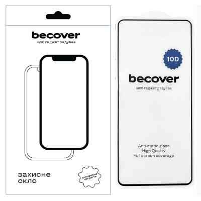 Скло захисне BeCover ZTE Blade V40s 10D Black (711831) Вінниця