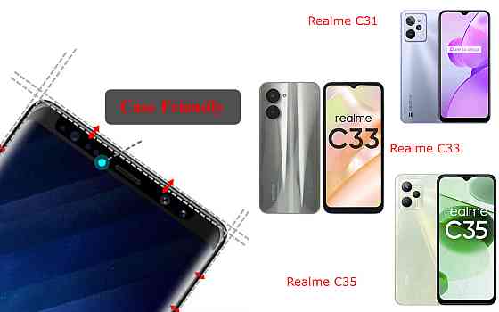 Захисне скло HyperGlass Pro для Realme C31, Realme C33, Realme C35 – максимальна чутливість та захист Київ