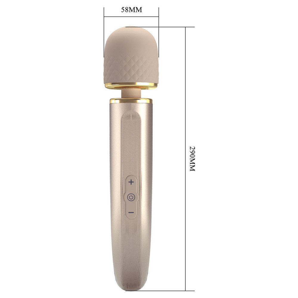 Вібромасажер PRETTY LOVE Interesting Massager Gold 5 levels of speed control 7 vibration functions Sex Aura Київ - фото 7