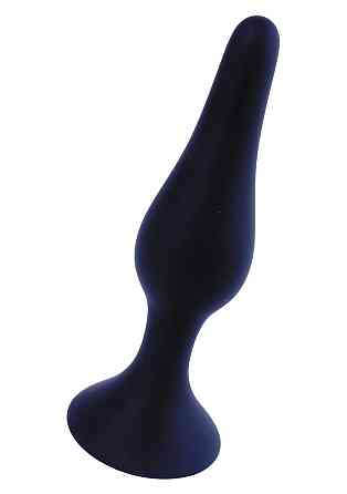 Анальна пробка - Silicone Black Plug XL Sex Aura Київ