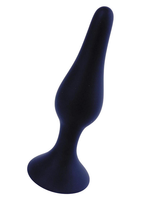 Анальна пробка - Silicone Black Plug XL Sex Aura Київ - фото 1