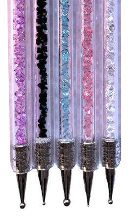 Набор 5 шт двухсторонний 1 ст-кисти для рисования страйпера , 2 ст дотс разного размера. Киев