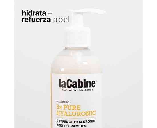 Очищающий увлажняющий гель с гиалуроновой кислотой и церамидами Hyaluronic 5хPure Cleansing Gel LaCabine, 250 мл Днепр