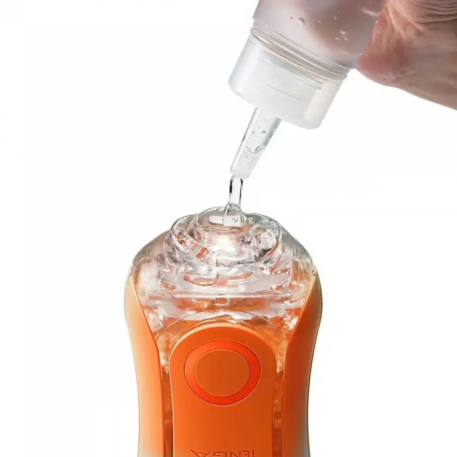 Мастурбатор Tenga Flip Orb — Sunset Orange, з можливістю зміни тиску та стимулювальними кульками всередині Львів - фото 6