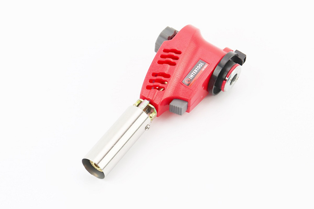 Пальник газовий, п'єзозапалювання на курці, регулятор, розсікач полум'я GB-0023 Київ - фото 1