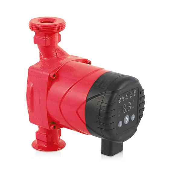 Насос циркуляційний енергозберігаючий 10-45Вт Hmax 6м Qmax 52л/хв Ø1½″ 180мм + гайки Ø1″ WETRON (774353) Рівне