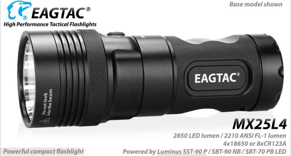 Ліхтар EagleTac MX25L4 SST-90 P 2850 лм. Харків - фото 7