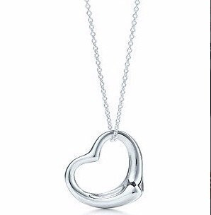 Кулон для дівчини Серце з ланцюжком Київ - фото 1