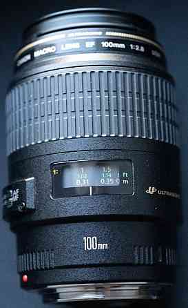 Объектив Думаю Canon EF 100mm 2.8 USM Киев