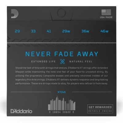 Струны для гитары D'Addario XT Classical Hard Tension (XTC46) Винница - изображение 3