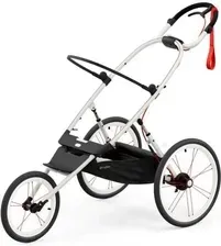 Дитяча коляска Cybex Avi Stelaż Wózka Do Biegania Sports Kremowa Z Pomarańczowymi Detalami Київ