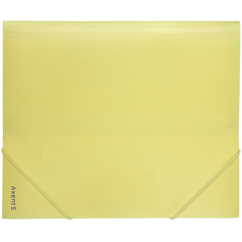 Папка на гумках "Axent" А5 1514-26-A Pastelini, жовта, шт Київ - фото 1