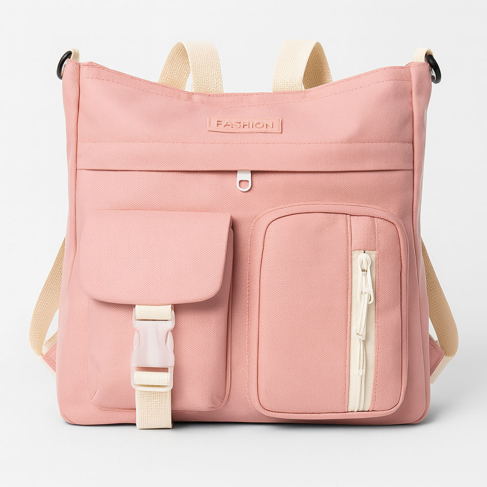 Рюкзак с сумками 5в1, Розовый / Городской рюкзак / Рюкзак подростковый / Детский рюкзак / Портфель Киев - изображение 4