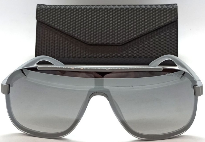 Брендовые очки мужские солнцезащитные серые зеркальные в футляре. Киев - изображение 7