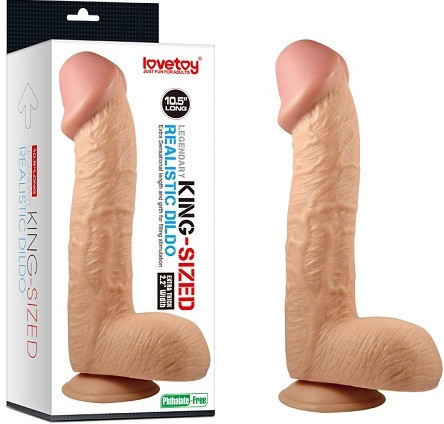 Фаллоимитатор - King-Sized Realistic Dildo 10.5