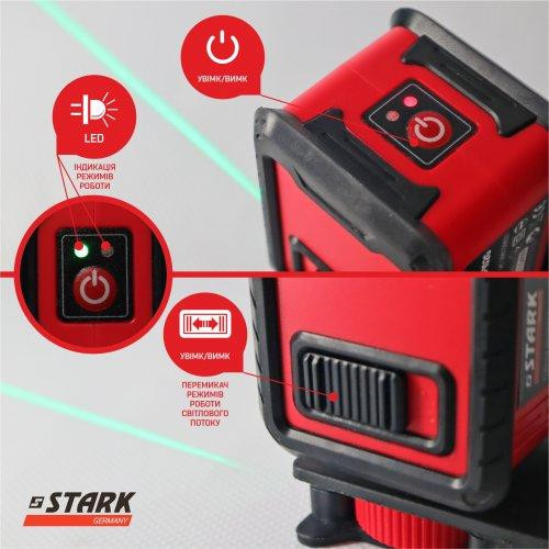 Нівелір лазерний STARK LL-102G 2 лінії Одесса - изображение 9
