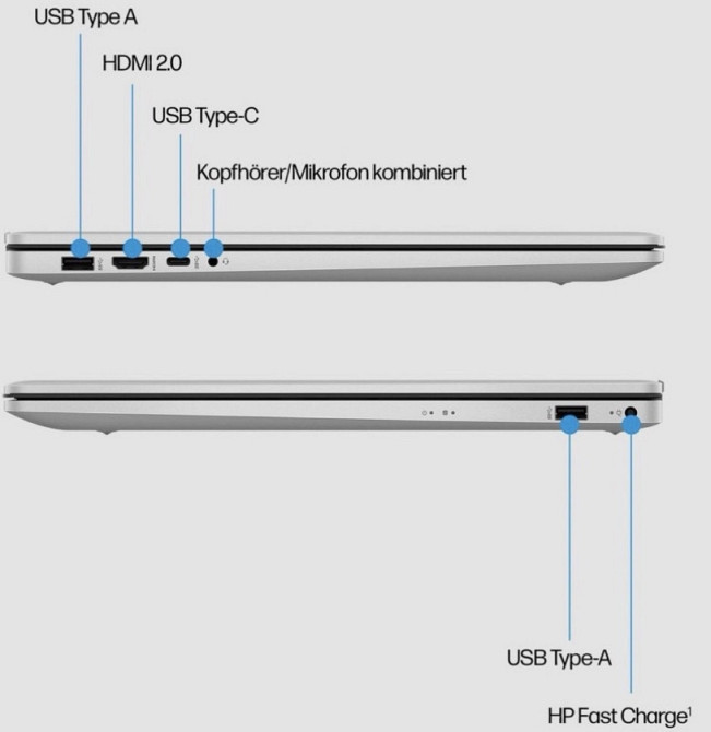 Ноутбук HP 17 (17,3)Core i5 13го поколiння Windows11 SSD 512 GB. Харків - фото 6