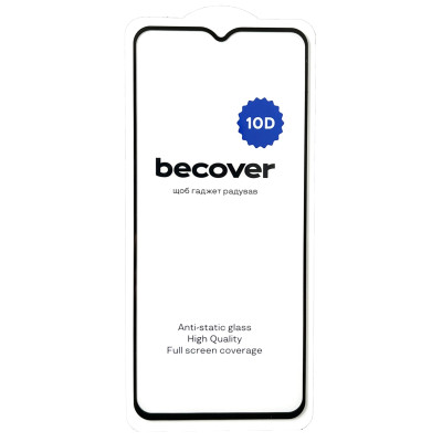 Стекло защитное BeCover Xiaomi Redmi A1 10D Black (711525) Винница - изображение 3