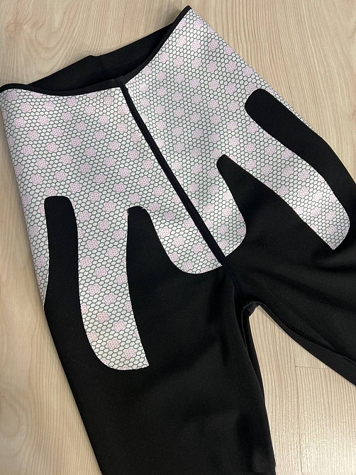 Лосини жіночі Ластівка 730 високий пояс з утяжкою пуш ап чорні, чорний, XL Київ - фото 6