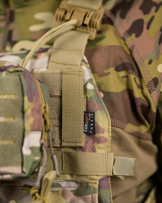 Плитоноска Attack 4 точки швидке скидання з напашником ПП8255 Одеса - фото 9