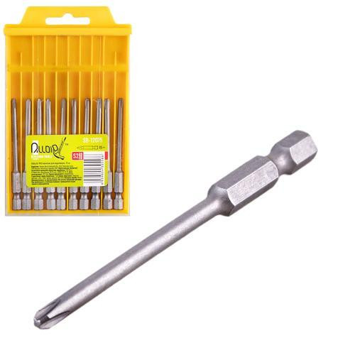 Alloid. Набір біт магнітних для шуруповерта PH2  75мм, S2 (10шт) Одесса - изображение 1