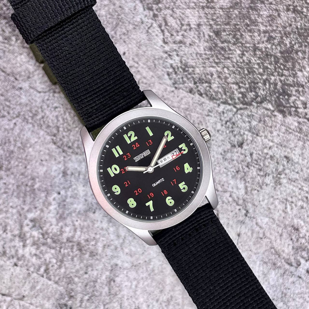 Skmei 9112BK Silver-Black Киев - изображение 2