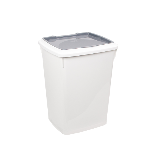 Контейнер для корму для собак Ferplast Feedy (Ферпласт Феді) 33.8 x 37.5 x h 48.5 см — 39 L — 39, Світло-сірий Запоріжжя