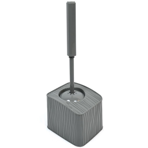 Йоржик для унітазу Хвиля сірий OZER-DL-008 Wavy ELIF Житомир - изображение 1