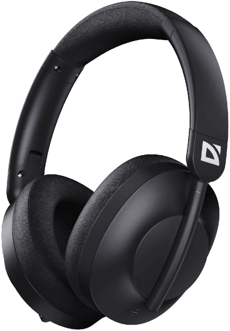 Гарнітура Defender FreeMotion B485 Bluetooth ANC Black (63485) (7151836) Киев - изображение 1