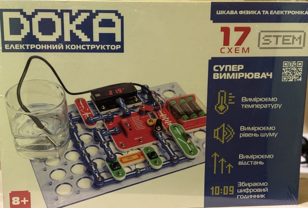 Электронный конструктор Doka Супер измеритель. Киев - изображение 1