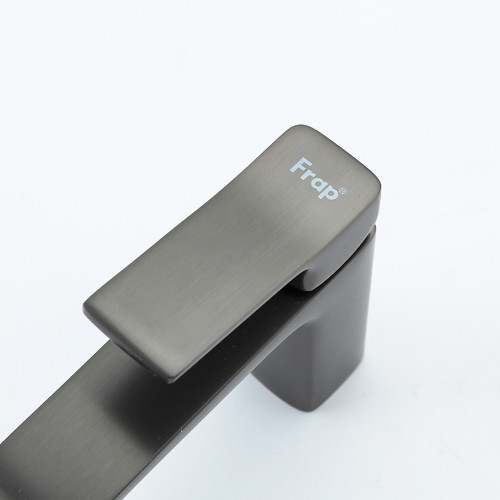 Змішувач для умивальника FRAP F1084-9 графит Київ - фото 6