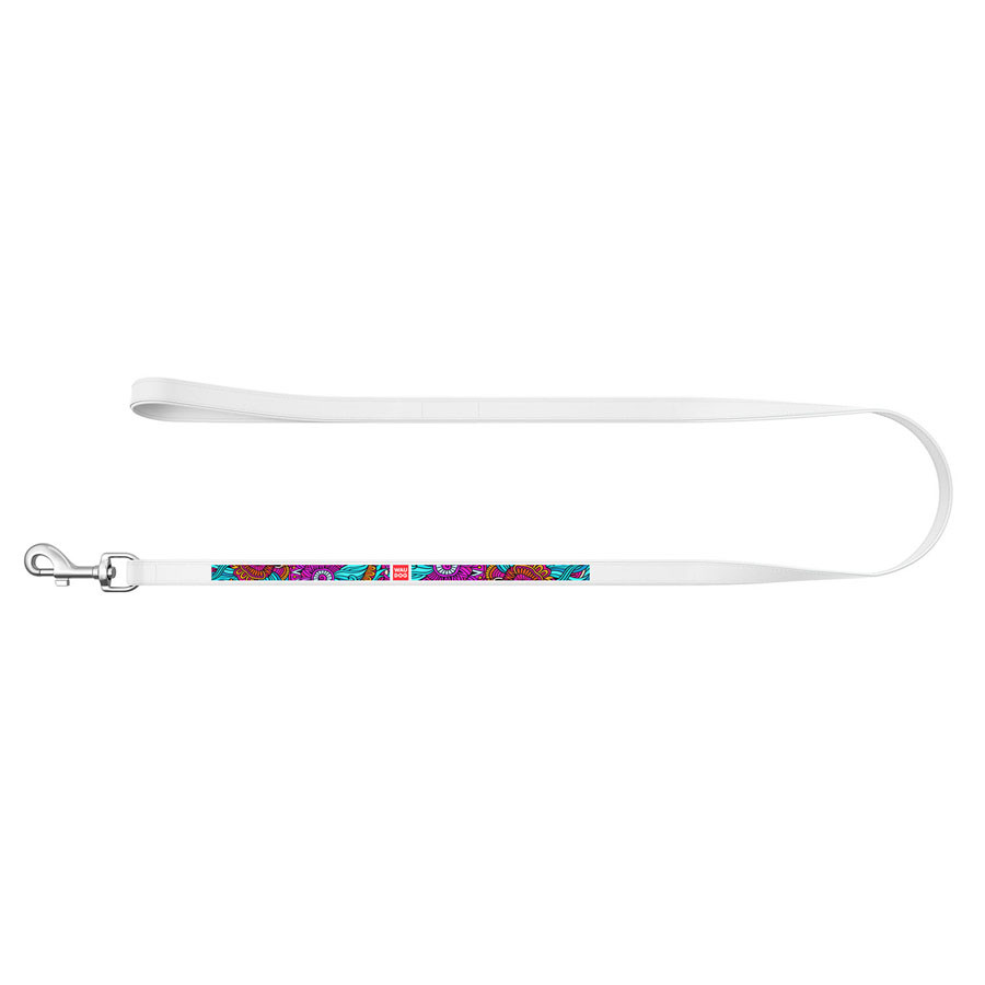 Повідець WAUDOG Design з малюнком "Літо" (ширина 25 мм, довжина 122 см) білий Коломыя - изображение 2