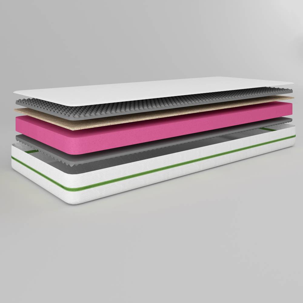 Матрас ортопедический Ismart Koala Oasis 140х200 см безпружинный (ISM-051377) Львов - изображение 4