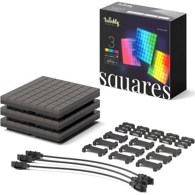 Гірлянда Twinkly Панель Smart LED Squares 3 RGB, Gen II, IP20, 16x16см, for TWQ064STW-07-BEU (TWQ064STW-03-BAD) Вінниця - фото 11
