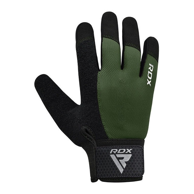 Рукавички для фітнесу RDX W1 Full Finger Army Green XL Каменское - изображение 2