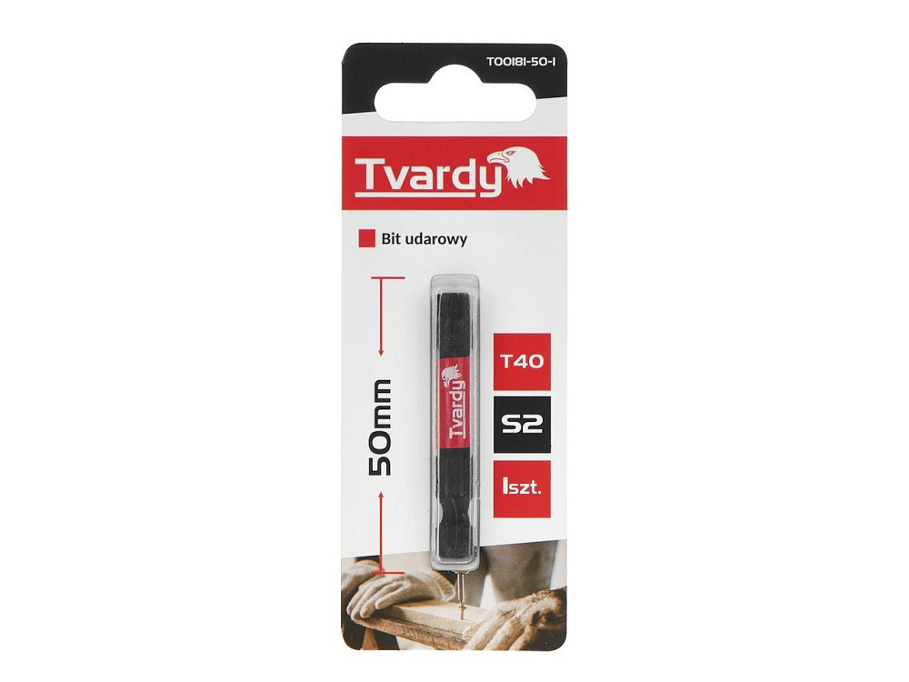 Біта удана "Tvardy" Torx T40 x 50мм Киев - изображение 3