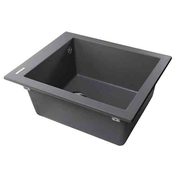 Гранитная мойка Globus Lux LAMA серый металлик 410х500мм-А0003 (000002993) Киев