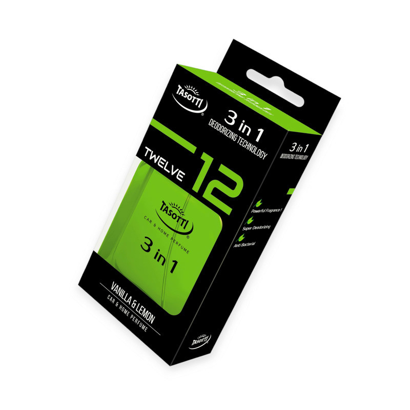Ароматизатор спрей tasotti "3 в 1" 50 мл "vanilla&lemon" №12 Мукачево - фото 1
